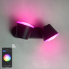 9W led-wandlampen app-bediening led-verlichting Slimme wandlamp mobiele telefoonbediening wandlamp theekopvorm kan worden gedraaid TUYA APP-bedieningslampen