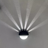  Creative Round Star Light Led Wandlamp Indoor Sconce Verlichting over de tuinwandlamp over de tuinwandlamp over de tuinwandlamp