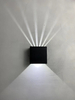 6W zes beam licht wandlamp led-verlichting esthetische wandkandelaar led moderne wandlamp led outdoor wandkandelaar led wandlampen indoor