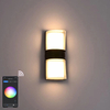 9W APP Controle RGBW Home Bar Hotel Decoratieve Wifi Smart APP Wandlampen Outdoor LED Wandlampen