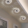 Ingebouwde spiraalgat plafondlamp Binnenverlichting Decoratieve wandlamp RGB met controller