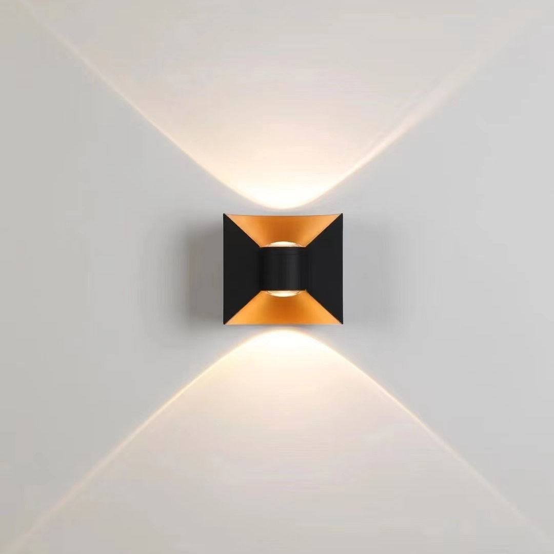 IP65 LED Wandlamp Aluminium RGB Outdoor Waterdichte Tuinhek Indoor Mode Wandlamp Voor Slaapkamer Nachtkastje Woonkamer Trappen