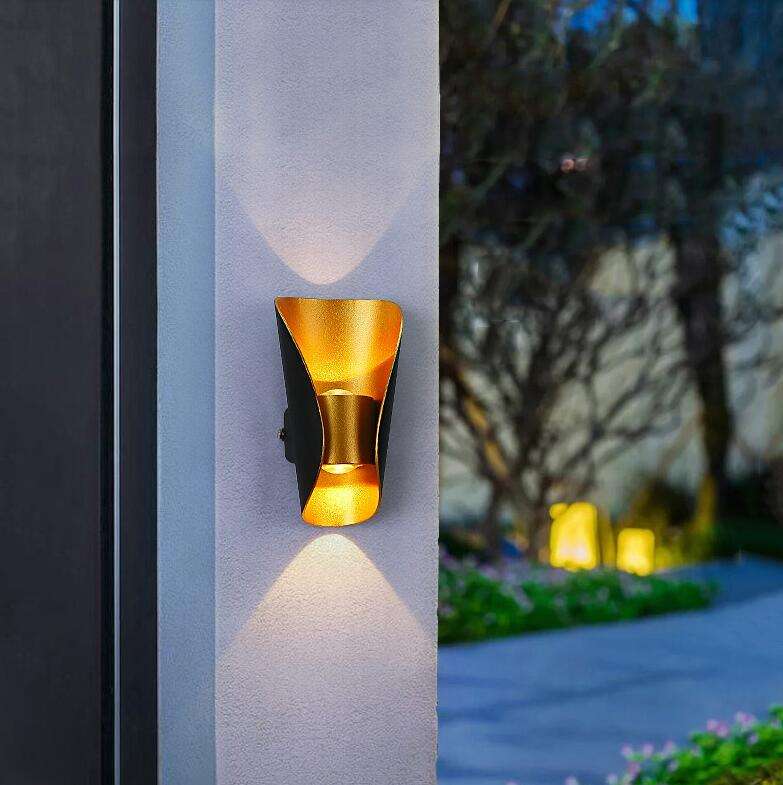 Decoratieve Lamp Led Wandlamp Lamp Grote Boot Waterdichte Wandlamp Buiten Nachtlampje Eenvoudig Aluminium