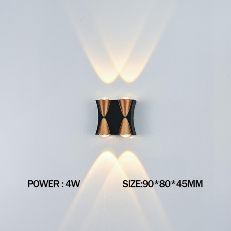 LED waterdichte IP65 tuin balkon wandlamp decoratieve indoor en outdoor wandlamp