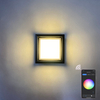 Smart IP65 buitenlamp waterdicht APP Gecontroleerde kunststof tuin waterdichte lamp moderne LED wandlamp wandmontage