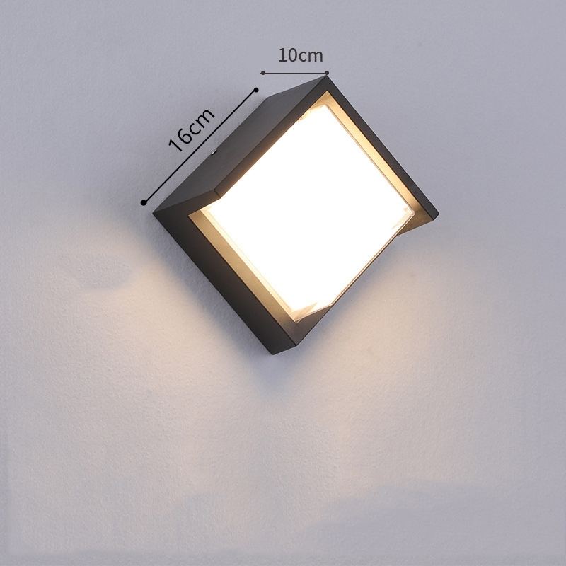 5W moderne LED-wandlamp Up Down Lighting Cube Sconce Lamp Armatuur Mount Indoor Outdoor Lighting