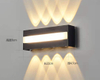 Waterdichte Strip Wandpaneel Licht Hoogtepunt Luxe Tuin Wandlampen Wandmontage Verlichting Aluminium Landschap Tuin Buiten