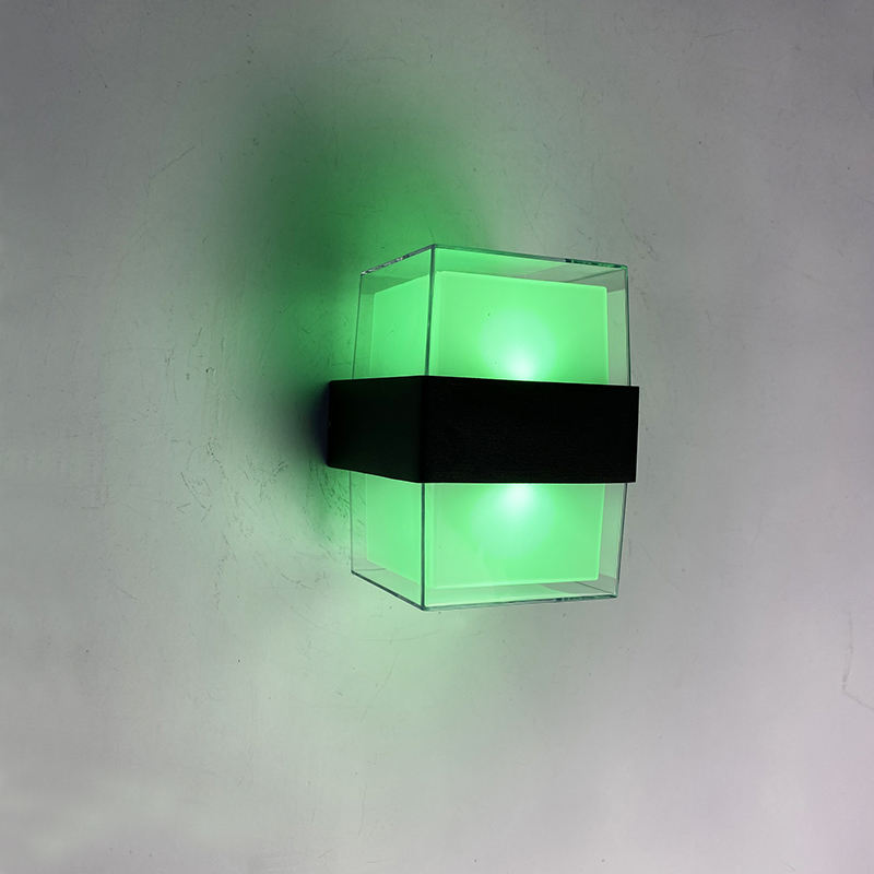 2023 Intelligente wandlamp LED Intelligente wandlamp IP65 Waterdicht Kleurrijke en modieuze decoratieve wandlamp Tuya