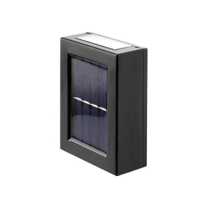 Solar wandlamp buitendecoratie tuin binnenplaats huis waterdicht op en neer lichtgevende wandlamp buiten muurwaslamp