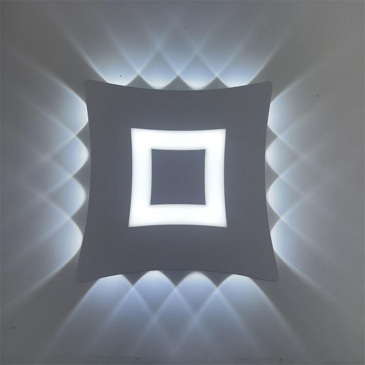 Moderne Wandlamp Cube Led Wandkandelaar Lamp Waterdicht IP65 Interieur Wandlamp 110V 220V Voor Badkamer Outdoor verlichting 4W 6W 8W