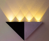 Hagood nieuwe 5W driehoekige decoratieve led-wandlamp AC85-265V binnenverlichting Scandinavisch chique Eenvoudig modern vintage