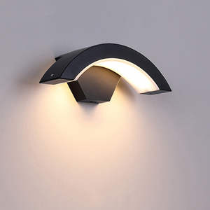 Sector tuinlamp 18W Buiten waterdichte wandlamp LED verlichting aluminium wandlamp