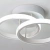 Witte cirkel plafondlampen voor woonkamer hangende plafondlamp slaapkamer plafondlamp led plafondlamp moderne lamp plafond