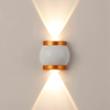 Home Decor 6W 12W Led Wandlamp Indoor Outdoor Waterdichte Aluminium Tweekoppige Wandlamp Voor Tuin veranda Slaapkamer Trappen Lichten