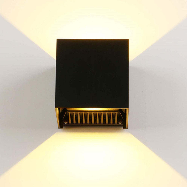 IP65 Waterdichte 12W 20W Indoor Outdoor Led Wandlamp Aluminium Verstelbare Opbouw AC85 ~ 265V Led veranda Licht Blaker