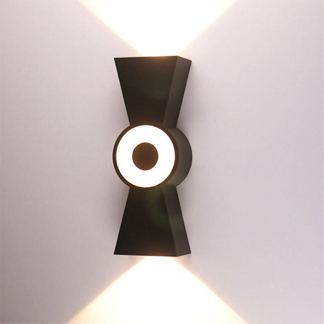 Hot-selling led light Horn waterdichte wandlamp en modern nachtlampje voor buiten in hoogwaardige up en down wandlamp