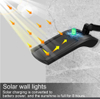 Hoogwaardige wandlamp Led RGB-zonneverlichting buiten met datumcoder