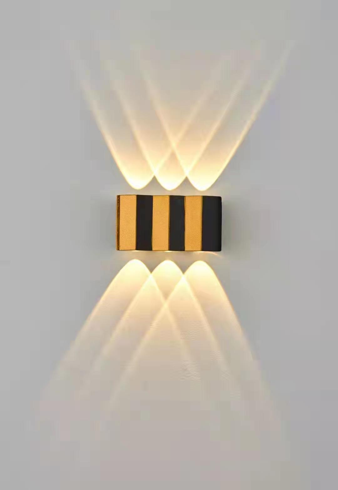 Outdoor Nieuwe LED Wandlamp Binnen en Buiten Waterdichte Muur Waslamp Binnenplaats Slaapkamer Gang Balkon Muur Spotlight