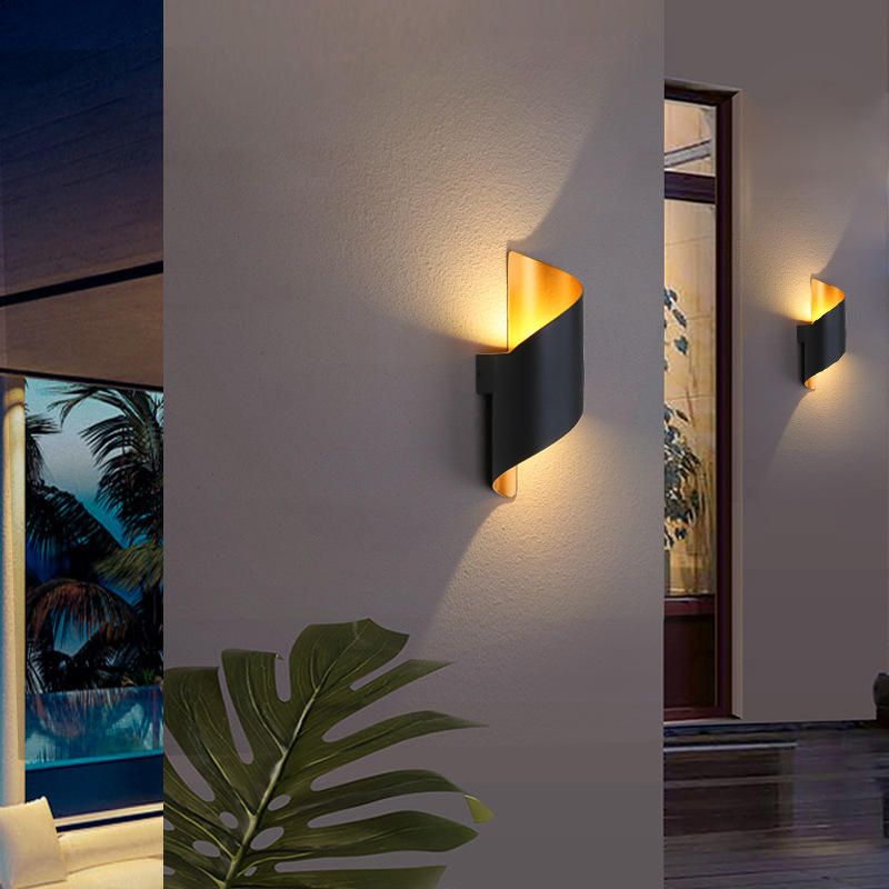 Indoor Outdoor 10W Up En Down Wandlamp AC85-265V IP65 Led Trap Wandlamp Aluminium Versieren Blaker Slaapkamer led Wandlamp