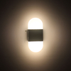 6W Hoogwaardige lamp fancy Rechts/Rond hoek Zwart Acryl wandlamp en nachtlampje voor binnen