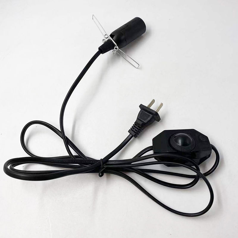 E14 301 dimmer switch 1.8m draad 1.5mwire 2m draad US/EU Plug Licht 301 dimmer switch E14 lente blote lichaam lamp plug schakelaar