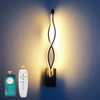 16W Modern Home Decoratiove 2.4G Wandlamp Golvend Aluminium Hoge kwaliteit LED Wandlamp Indoor Mode Wandlamp