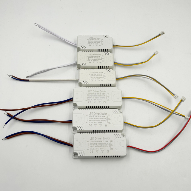 100W 140W 160W LED Driver Verlichting Transformers Drie kleur temperatuur driver Niet-Warterpoof COB LED chip Voeding
