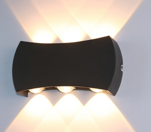 Moderne Minimalistische Outdoor Indoor Hotel Gangpad Gang Deur Binnenplaats Trap Veranda LED Waterdichte Maan Wandlamp Outdoor Sconces