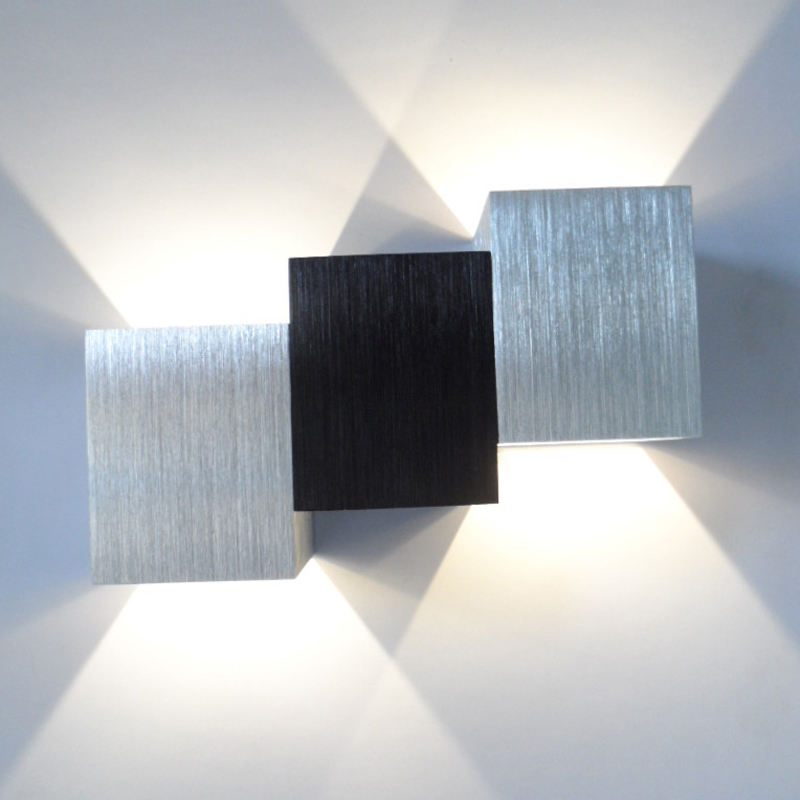 Moderne LED-licht getrapte wandlamp en decoratief binnenlicht