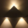 3W9W moderne driehoek indoor wandgemonteerde LED-wandlamp voor thuis Aluminium voor wandlamp voor huisdecoratie