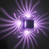 3W aluminium mooie RGB-wandlamp voor decoratie van kunstgalerijen balkonlamp veranda-verlichting