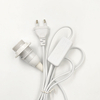 1.8 m Netsnoer Kabel E14 Lampvoeten EU Plug 303 Schakelaar Draad Voor Hanger LED Lamp E14 Hanglamp schorsing Socket Houder Zout