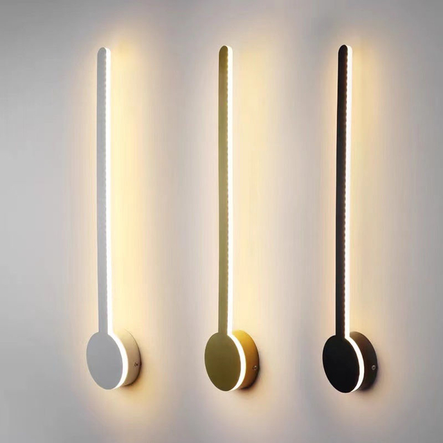 Moderne Minimalistische LED Wandlampen Lange Stick Blaker Lights Voor Studeerkamer Nachtkastje Badkamer Gang Hal Keuken Binnenverlichting