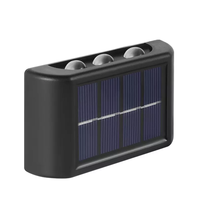  op en neer zonne-wandlamp buitendecoratie tuin binnenplaats thuis wandlamp waterdicht lichtgevend buiten
