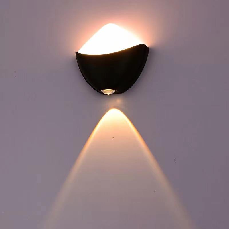 Nieuwe Stijl Nordic Persoonlijkheid wandlamp eenvoudige led woonkamer Achtergrond Ronde Wandlamp hotel hal gang verlichting minimalistisch