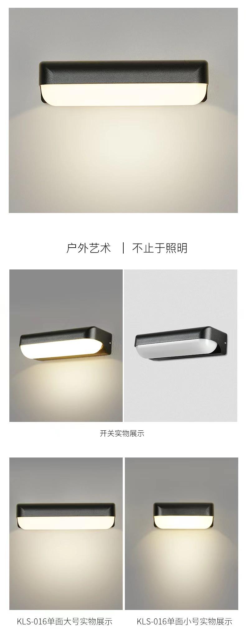 Led Wandlamp Aluminium Outdoor IP65 Waterdicht Up Down Wandlamp Voor Thuis Trap Slaapkamer Nachtkastje Badkamer Gang Verlichting