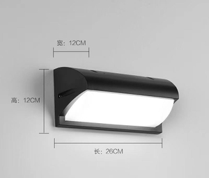 Led Wandlamp Aluminium Outdoor IP65 Waterdicht Up Down Wandlamp Voor Thuis Trap Slaapkamer Nachtkastje Badkamer Gang Verlichting