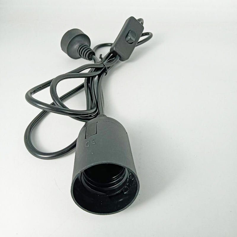 Materiaal Waterdicht Lamphouder E27 Kunststof Zwart Wit PVC Stijl Rubber Kleur Schroef Herkomst Ijzer Cooper E27 gloeilamphouder