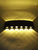 2W 4W 6W 8W 10W 12W Ovale Up En Dowm Outdoor Waterdichte Wandlamp gemonteerd Waterdichte IP65 Buitenmuur Licht Veranda Tuin Licht