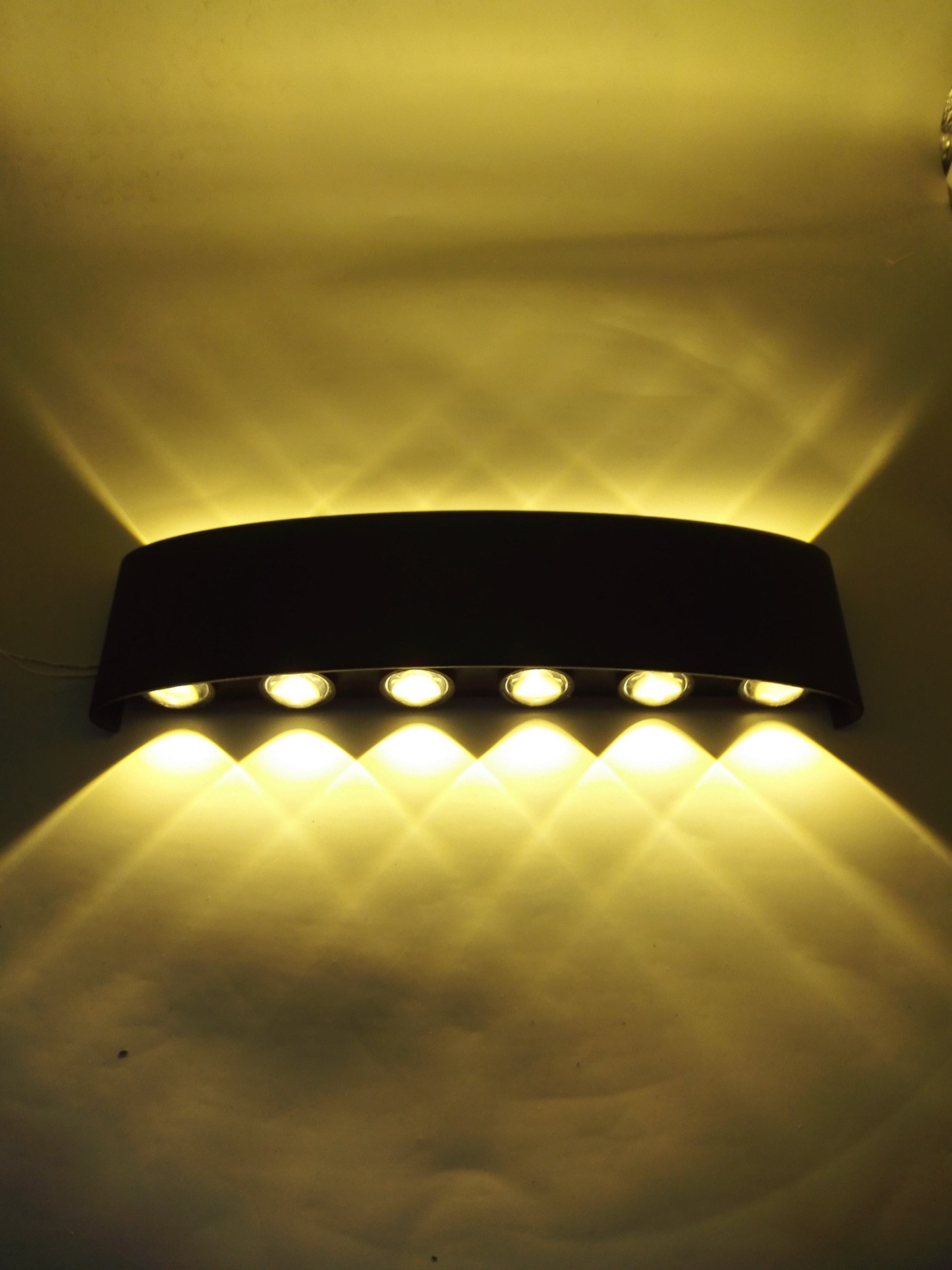 2W 4W 6W 8W 10W 12W Ovale Up En Dowm Outdoor Waterdichte Wandlamp gemonteerd Waterdichte IP65 Buitenmuur Licht Veranda Tuin Licht