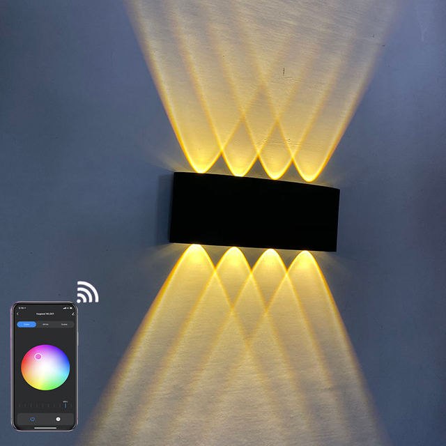 Kleur veranderende sfeerverlichting LED met app en afstandsbediening