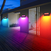 Solar Light Waterdichte Intelligente Lichtregeling Outdoor Zonlicht Lamp voor Tuin Straat Landschap Balkon Decor Solar Wandlamp