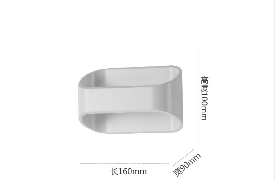 5W RGB wandlamp up en down binnenlamp diy kleur met controller binnen wandlamp RGB wandlamp binnen woonkamer licht