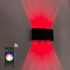 Indoor Wandlamp APP Afstandsbediening Bluetooth-compatibel Dimbare LED Wandlamp RGBW Gebruikt Voor Vakantie Decoratie AC85-265V