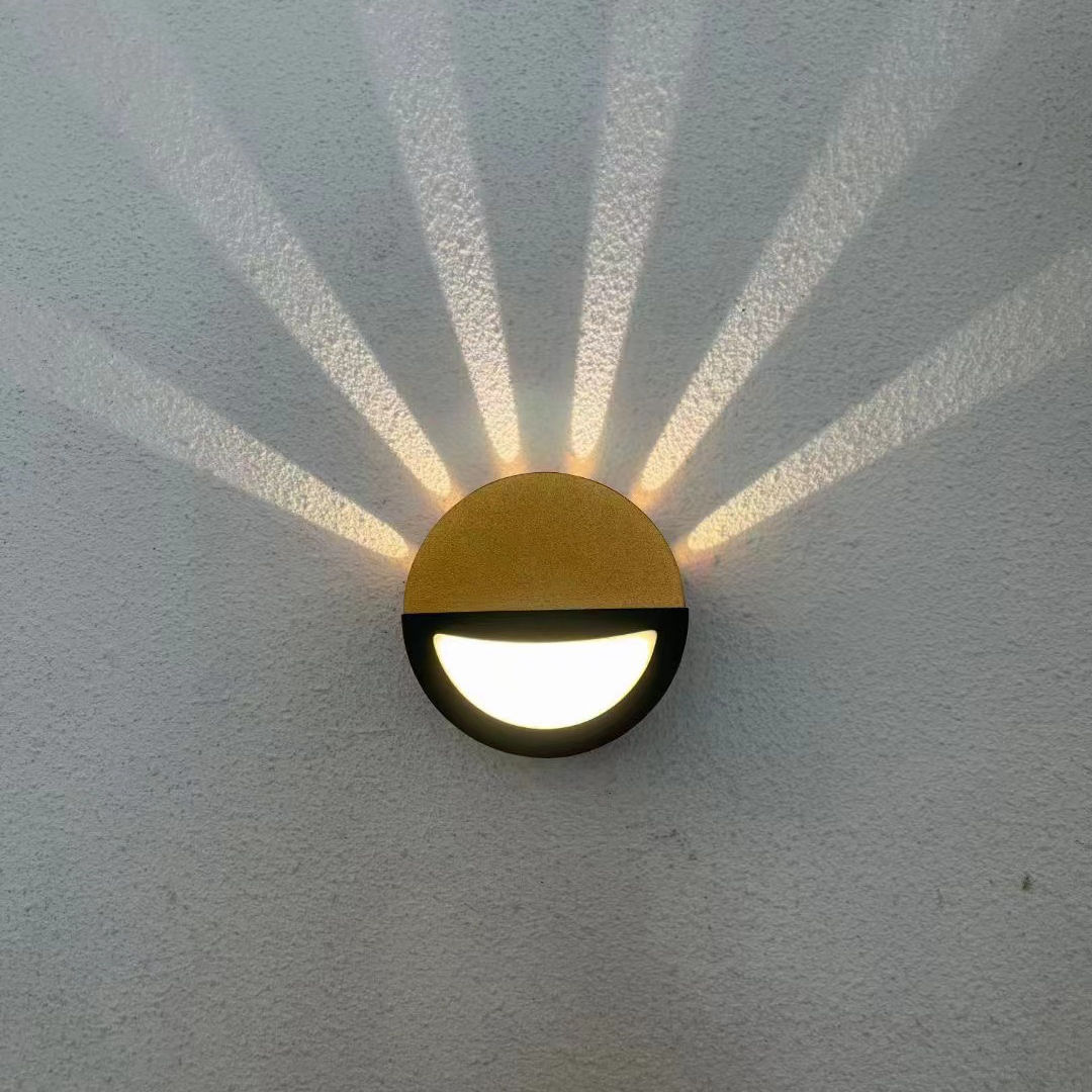 Moderne creatieve ronde sterlicht led-wandlamp binnenverlichting