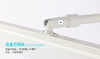 LED-verlichting Aluminium spiegelkoplampen 9 W instelbare hoek draaibaar drie kleurtemperatuur wandlampen badkamerverlichting voor binnen