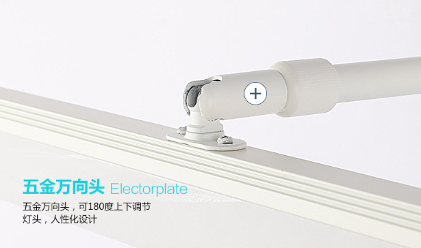 LED-verlichting Aluminium spiegelkoplampen 9 W instelbare hoek draaibaar drie kleurtemperatuur wandlampen badkamerverlichting voor binnen