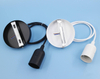 Lamphouder Snoer E27 Lampvoet Hanglamp Stof Metaal Aangepast PVC Schakelaar Stijl Kabel Stekker Kunststof Dimmer Schroef ZHE