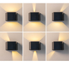 NIEUWE Solar Wandlampen Outdoor Waterdichte Straat Decoratie Wandverlichting LED Zonne-energie Veranda Lamp Voor Villa Patio Tuin
