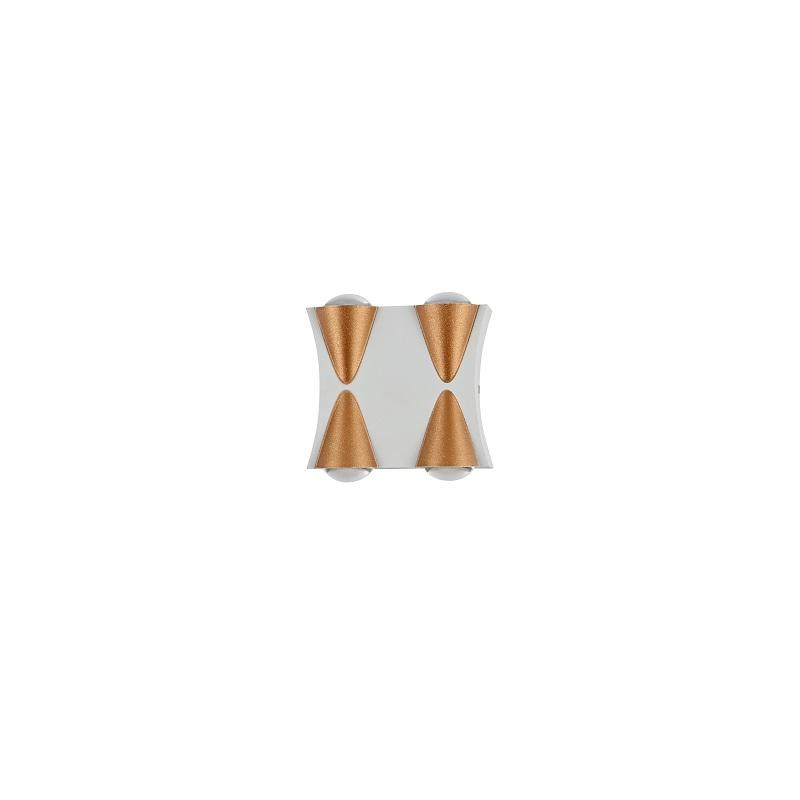 IP65 4W Led Wandlamp Waterdichte Buitenlamp Binnen Gouden Wandlamp Op en neer Wandlamp Modern LED Licht